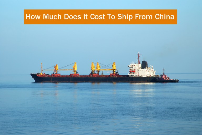 How Much Does It Cost to Ship From China